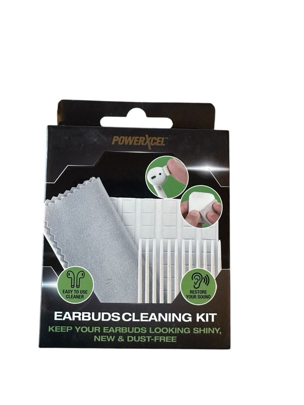 PowerXcel Earbuds Cleaning Kit Easy to Use Restore Your Sound New in Box